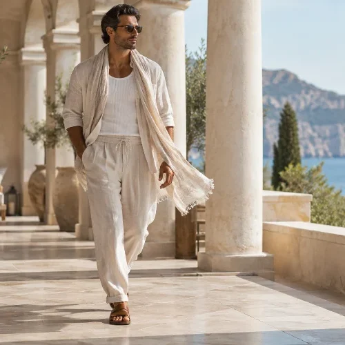 Strategic Layering Techniques for Refined Hot Weather Dressing