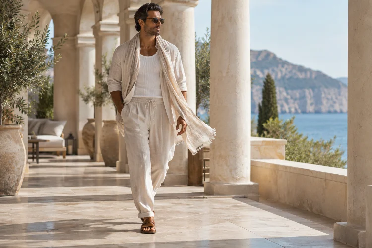 Strategic Layering Techniques for Refined Hot Weather Dressing